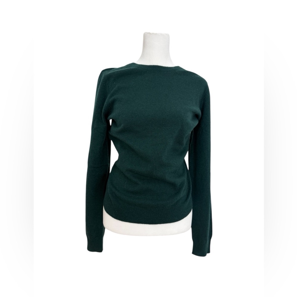 Charter Club Luxury 100% Cashmere Green Sweater Size Small NWT